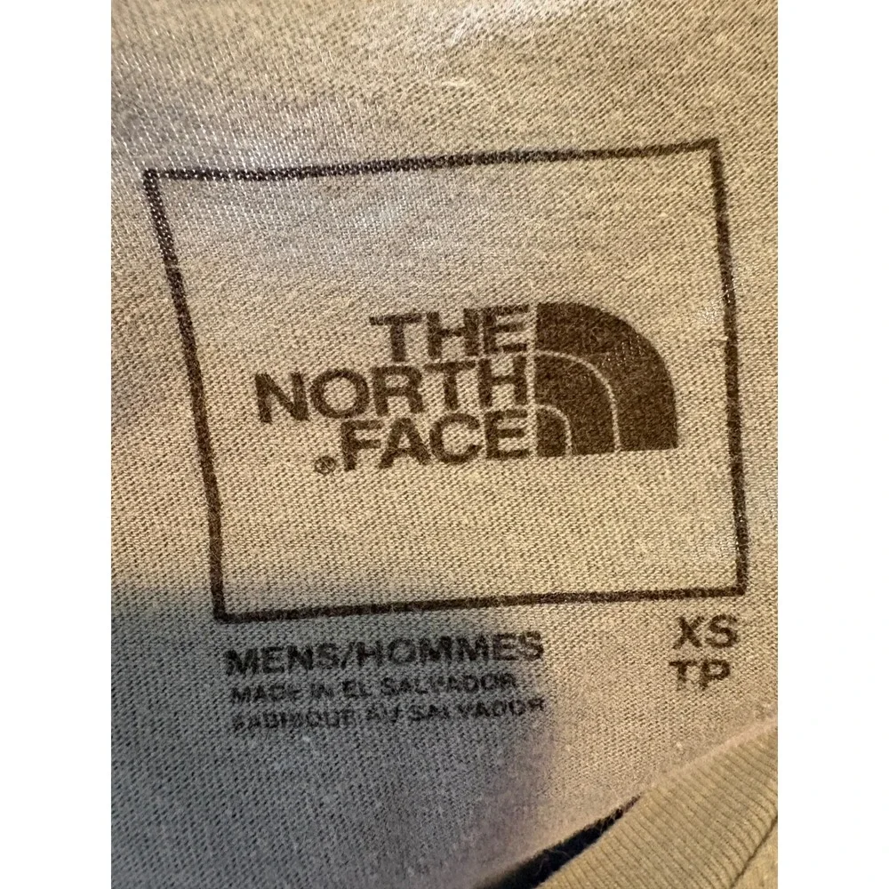 The North Face Mens XS Never Stop Exploring Donkey Graphic T-Shirt Green